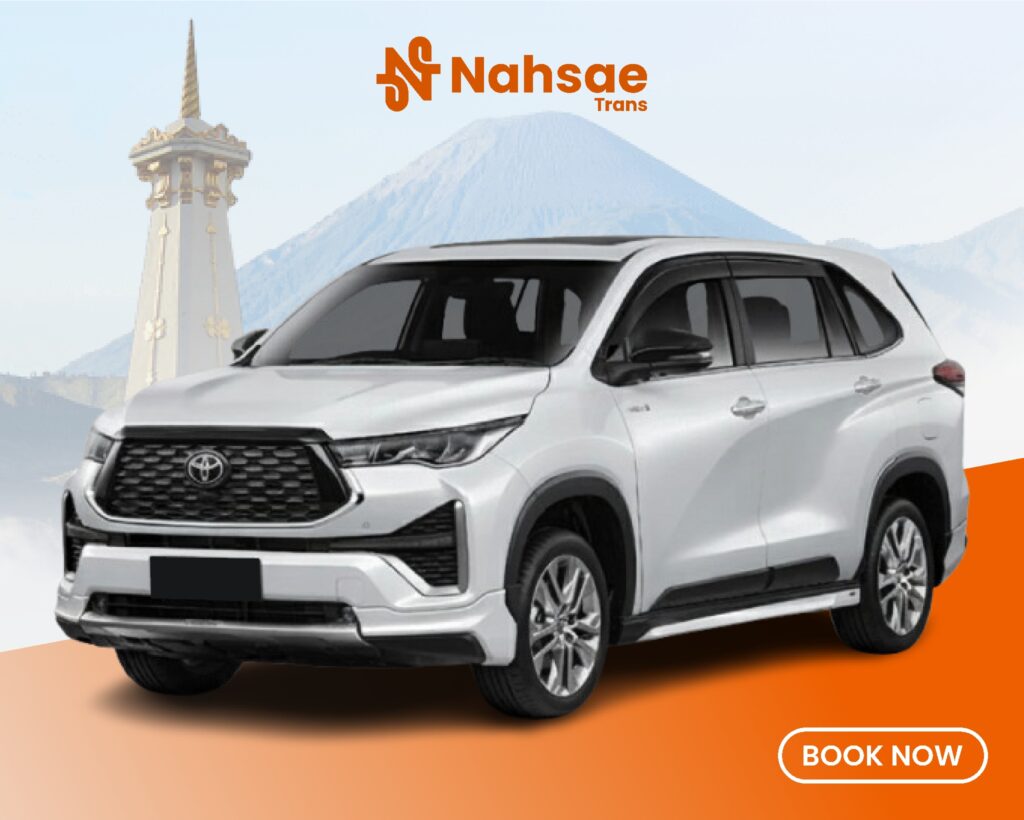 Sewa mobil Innova Zenix Q Jogja dengan sopir dan BBM juga sewa All in harga kompetitif Nahsae Trans